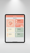Personalized Meal Plan App Experience